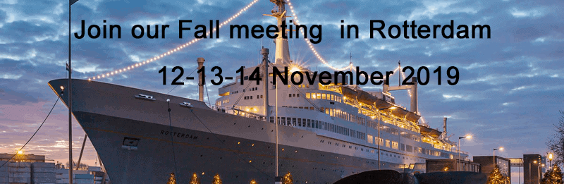 Fall meeting Rotterdam 2019