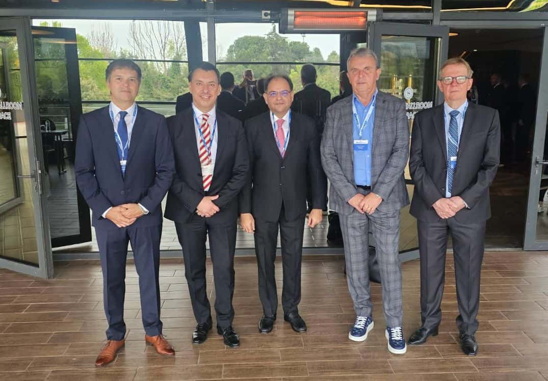 Meeting of TPG Agency – WWSA Slovenia, Catoni Group – WWSA Georgia & Romania and Samsara Group – WWSA India at Luka Koper Port event in Istanbul