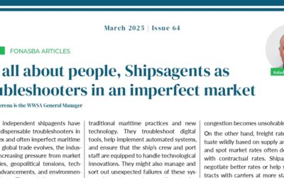 WWSA for FONASBA: It is all about people, Shipsagents astroubleshooters in an imperfect market