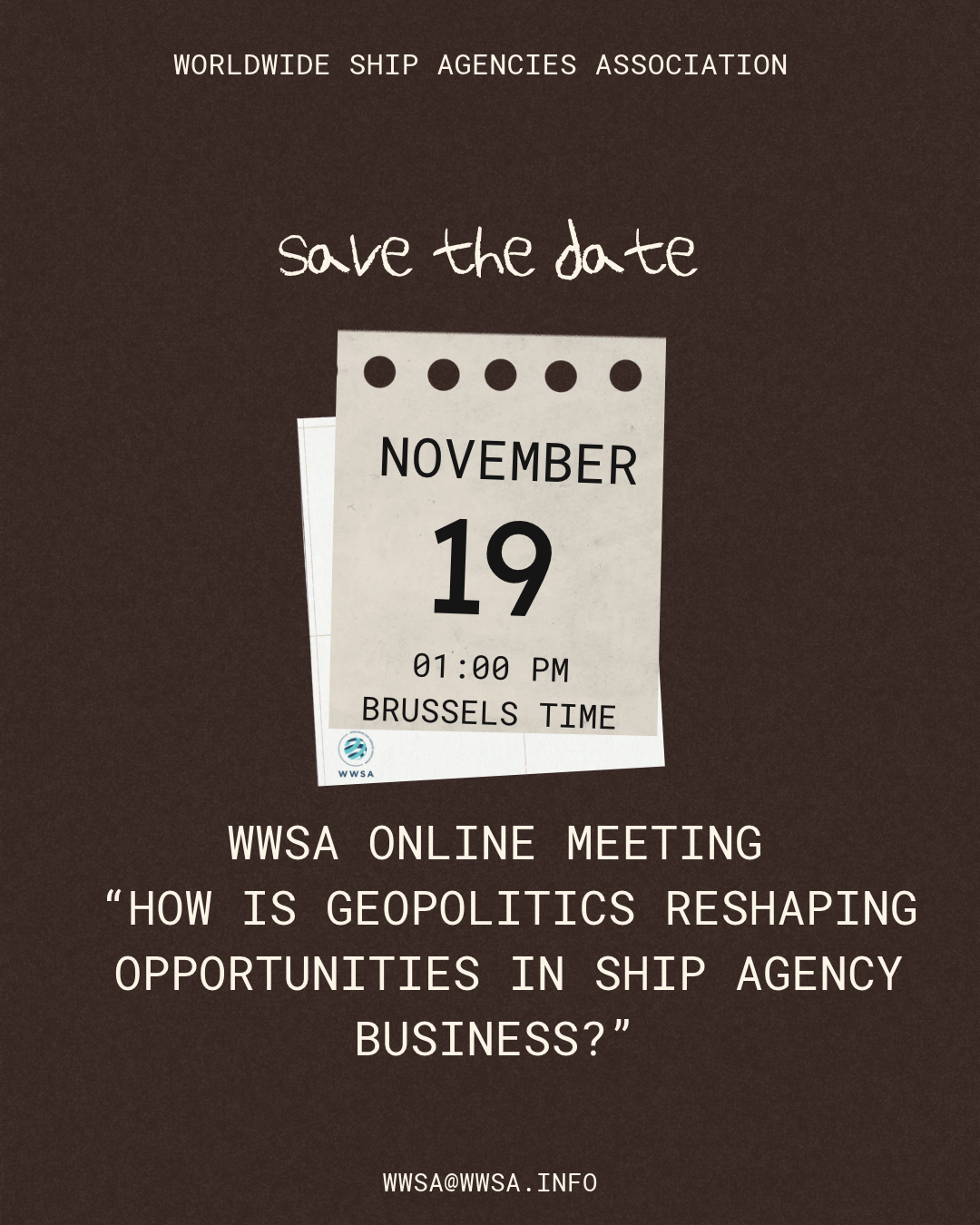 Global Tensions, Local Impact: The Changing Role of Shipping Agents